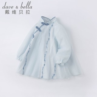 戴维贝拉 DK1221007 女童连衣裙