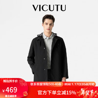 VICUTU 威可多 男士风衣