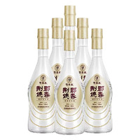 楚園春 荆郡烧春清香型白酒50度整箱500ml*6瓶光瓶实惠装湖北特产纯粮固态法白酒