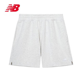 NEW BALANCE 裤子女款舒适百搭运动休闲简约透气针织短裤AWS33500 SAH M 