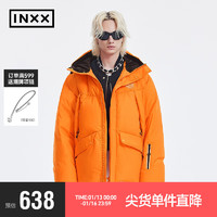 inxx（英克斯）潮牌冬季休闲宽松羽绒服ISD4151657 橘色 L