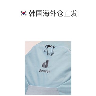 韩国Deuter双肩包背男女款天蓝色潮流运动旅行拉链徽标时尚