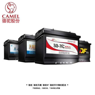 CAMEL 骆驼 牌蓄电池天鹅DF汽车电瓶L2400/55D23/80D26/12V45/55/60/70AH 60AH东南DX3DX5DX7/V3