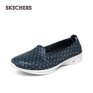 SKECHERS 斯凯奇 洞洞鞋 14697 NVBL海军蓝色/蓝色