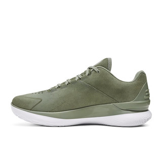 安德玛 UNDERARMOUR）CURRY龙年李小龙联名系列男女Low FloTro Lux篮球鞋3027603 绿色300 43