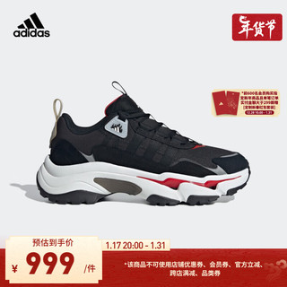 adidas阿迪达斯轻运动CITYWOWLK男女跑步鞋IG2237 黑色/银色 44.5(275mm)