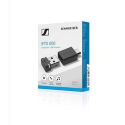 SENNHEISER 森海塞爾 BTD 600藍牙適配器 USB-A到USB-C適配器 黑色