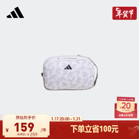 adidas 阿迪达斯 官方男女高尔夫运动手拿包IA9598 白/浅灰 NS