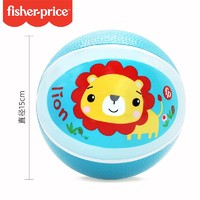 Fisher-Price 小皮球婴儿童篮球1号2号幼儿园宝宝专用皮球室内玩具球类