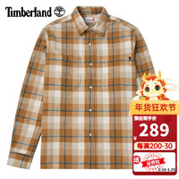 Timberland 男子格子长袖衬衫 A2CZ4P50