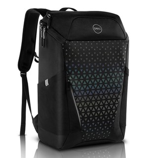 Dell戴尔游戏双肩背包17英寸笔记本电脑包防水反光炫彩商务旅行包