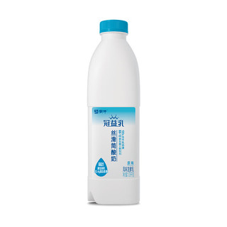 冠益乳低温生鲜风味发酵乳 丝滑简酸奶1.08kg*2瓶