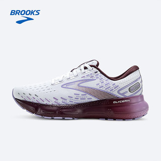 BROOKS 布鲁克斯 跑步鞋男女缓震专业运动鞋注氮中底跑鞋Glycerin 20甘油 // 39