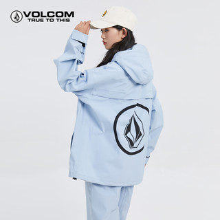 VOLCOM钻石户外登山硬壳冲锋衣款式外套秋款防水防风纯色夹克