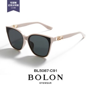 BOLON 暴龙 眼镜24太阳镜防晒偏光镜猫眼墨镜女BL5087