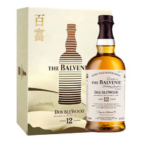 苏格兰百富（The Balvenie）12年双桶700ml2024年新春礼盒装 单一麦芽威士忌洋酒 宝树行