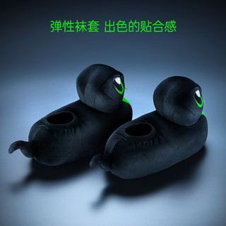 Razer雷蛇 雷小蛇拖鞋 家用 室内秋冬 卧室居家 保暖防滑棉拖