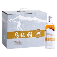 乌毡帽 冻藏冰雕 清爽型半干黄酒绍兴工艺花雕酒 整箱480ml*6瓶