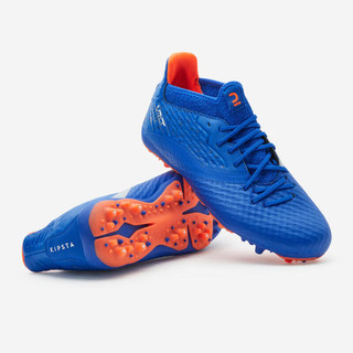 迪卡侬（DECATHLON）MG短钉儿童足球鞋蓝橙色35/220mm-4669962
