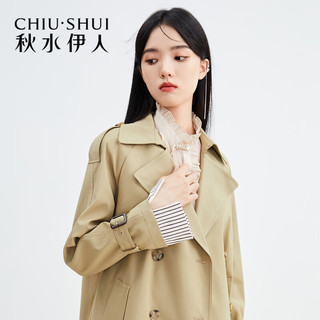 CHIU·SHUI 秋水伊人 女士风衣