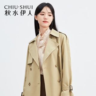 CHIU·SHUI 秋水伊人 女士风衣