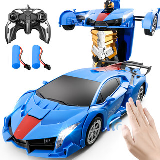 星域传奇变形车遥控汽车机器人男孩儿童玩具车rc遥控车小孩赛车