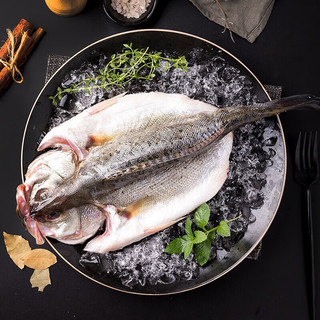味尔佳 三去清蒸鲈鱼500g（含调料包）海鲈鱼生鲜鱼类 海鲜年货 年夜饭