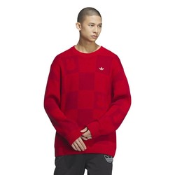 adidas ORIGINALS 卫衣男女款三叶草米菲兔休闲圆领毛衣套头衫