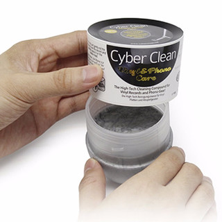 Cyber Clean三宝可灵黑胶唱片唱机电唱机留声机cd机清洁软胶清理 黑胶唱片清洁胶-【经典罐装】