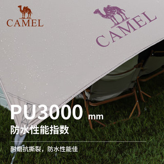 CAMEL 骆驼 钛金黑胶天幕帐篷133CA6B015 B015流沙金