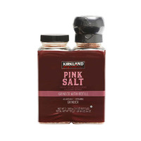 科克兰 喜马拉雅粉盐玫瑰盐海盐无碘盐食用盐烘焙有机盐