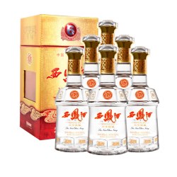 西凤酒西凤六年陈酿45度凤香型白酒500ml6瓶整箱装