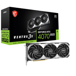 MSI 微星 萬圖師 GeForce RTX 4070 SUPER 12G VENTUS 3X OC 顯卡