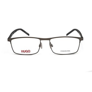 Demo Rectangular Men's Eyeglasses HG 1026 0R80 56