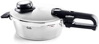 Fissler 菲仕乐 Vitavit Premium / 快速煎锅（1.8 升，直径 18 厘米）不锈钢压力锅，