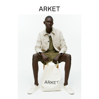 ARKET男女士 基础款棉帆布袋1021124001 米白色