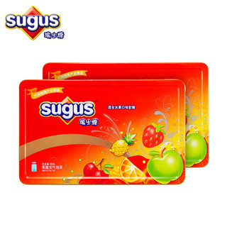 瑞士糖混合水果味软糖413g2盒装圣诞糖果礼盒装软糖零食