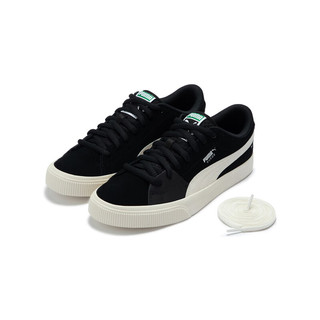 PUMA 彪马 男女同款休闲鞋SUEDE SKATE NITRO OG 386600 黑色-米白色-01 41