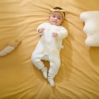 Tongtai 童泰 秋冬1-18月婴幼儿男女宝宝亲肤保暖舒适棉哈衣对开连体衣