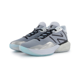 NEW BALANCE 男鞋女鞋2WY系列潮流休闲运动篮球鞋 灰蓝色/银色 BB2WYGS4 45码 (脚长29cm)