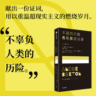 不屈的历险 布勒东访谈录 安德烈 布勒东等 中信出版社图书