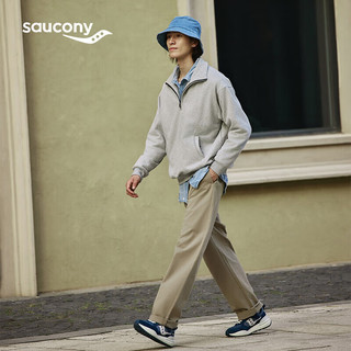 saucony 索康尼 SHADOW 5000X男女休闲鞋复古耐磨舒适运动鞋兰白 44