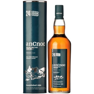 AnCnoc安努克24年单一麦芽苏格兰威士忌46度苏格兰高地700ml
