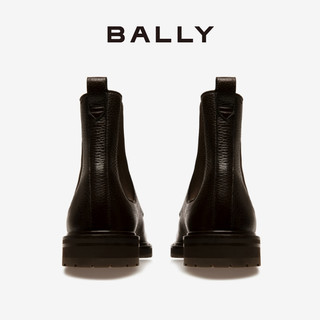 BALLY/巴利男士乌木棕色皮革短靴6302760 棕色 40.5