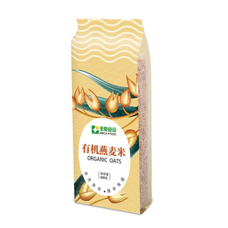 丰原食品 有机燕麦米 400g（五谷杂粮 麦仁米 粥米伴侣）真空包装