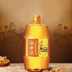 胡姬花 古法花生油3.68L*2瓶 古法压榨一级家用宿舍炒菜食用油
