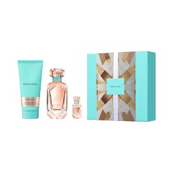 Tiffany&Co. 蒂芙尼 Rose Gold玫瑰金女士香水礼盒（香水75ml+5ml+身体乳100ml）