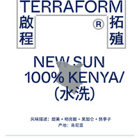 【Terraform】甜美明亮酸 单一产区肯尼亚意式夏日冷萃咖啡豆200g