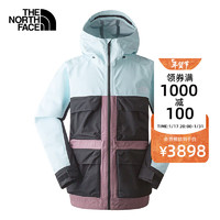 北面（The North Face）单层冲锋衣男户外运动休闲滑雪保暖防风抗寒82V2 KID/蓝色 XL/185