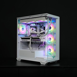 COLORFUL 七彩虹 DIY电脑主机（i5-12400F、16GB、512GB、RTX4070 Super）